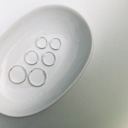 Aros básicos plata 925
