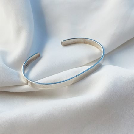 ESCLAVA ABIERTA 5 mm plata 925
