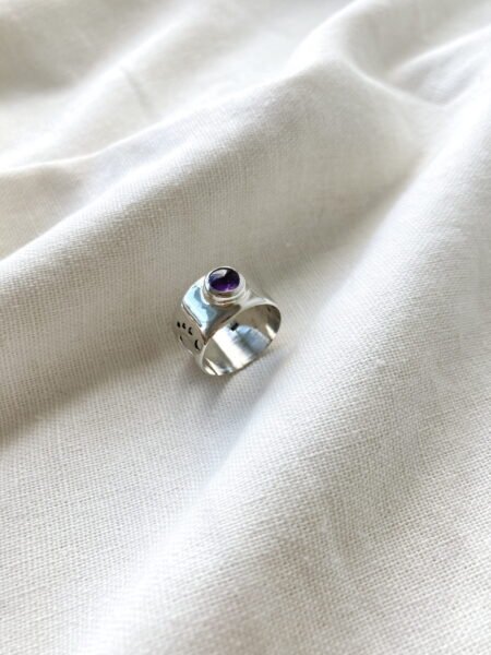 Anillo Aura Amatista Plata 925