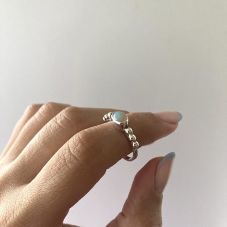 Anillo Opalo plata 925