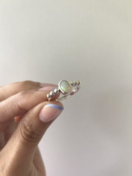 Anillo Opalo plata 925