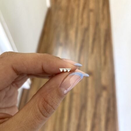 Mini tres cubic plata 925