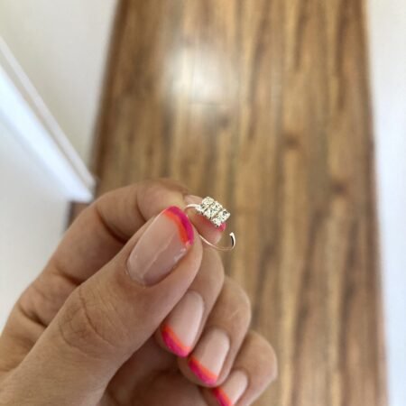 Arito piercing Brooklin plata 925