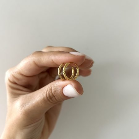 Aros tokio M acero gold