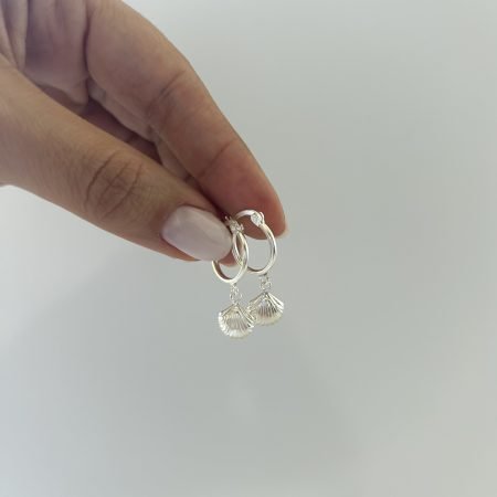 Aros ostras plata 925