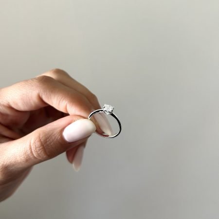 Anillo cintillo plata 925