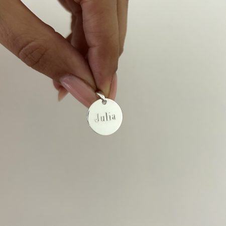 Medalla para personalizar plata 925