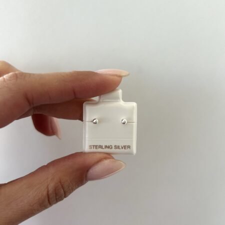 Abridores mini bolitas plata 925