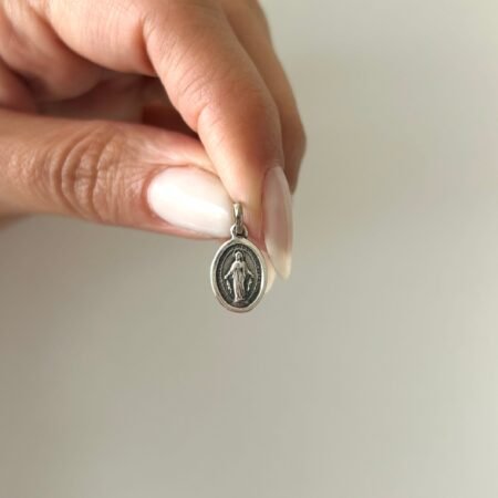 Medalla virgen Milagrosa S plata 925