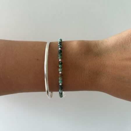 Pulsera piedra turquesa plata 925