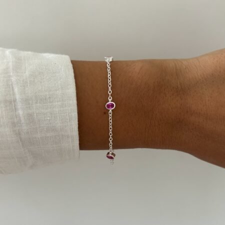 Pulsera París plata 925